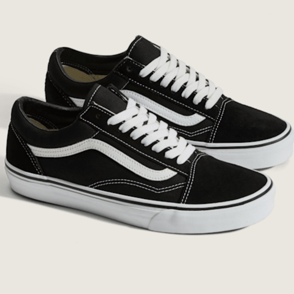 Vans Old Skool Black and White Sneakers